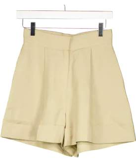 SELMACILEK Beige Linen Short UK S