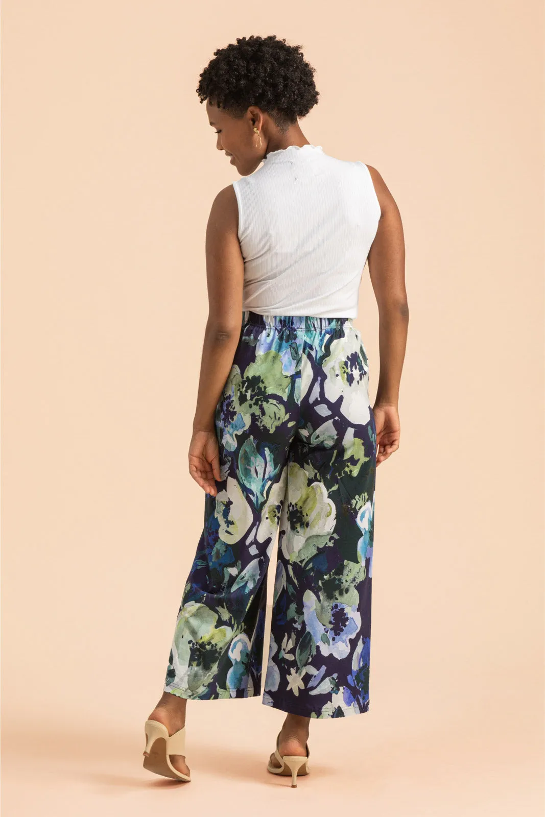 Soft Culottes, Blue Anemone