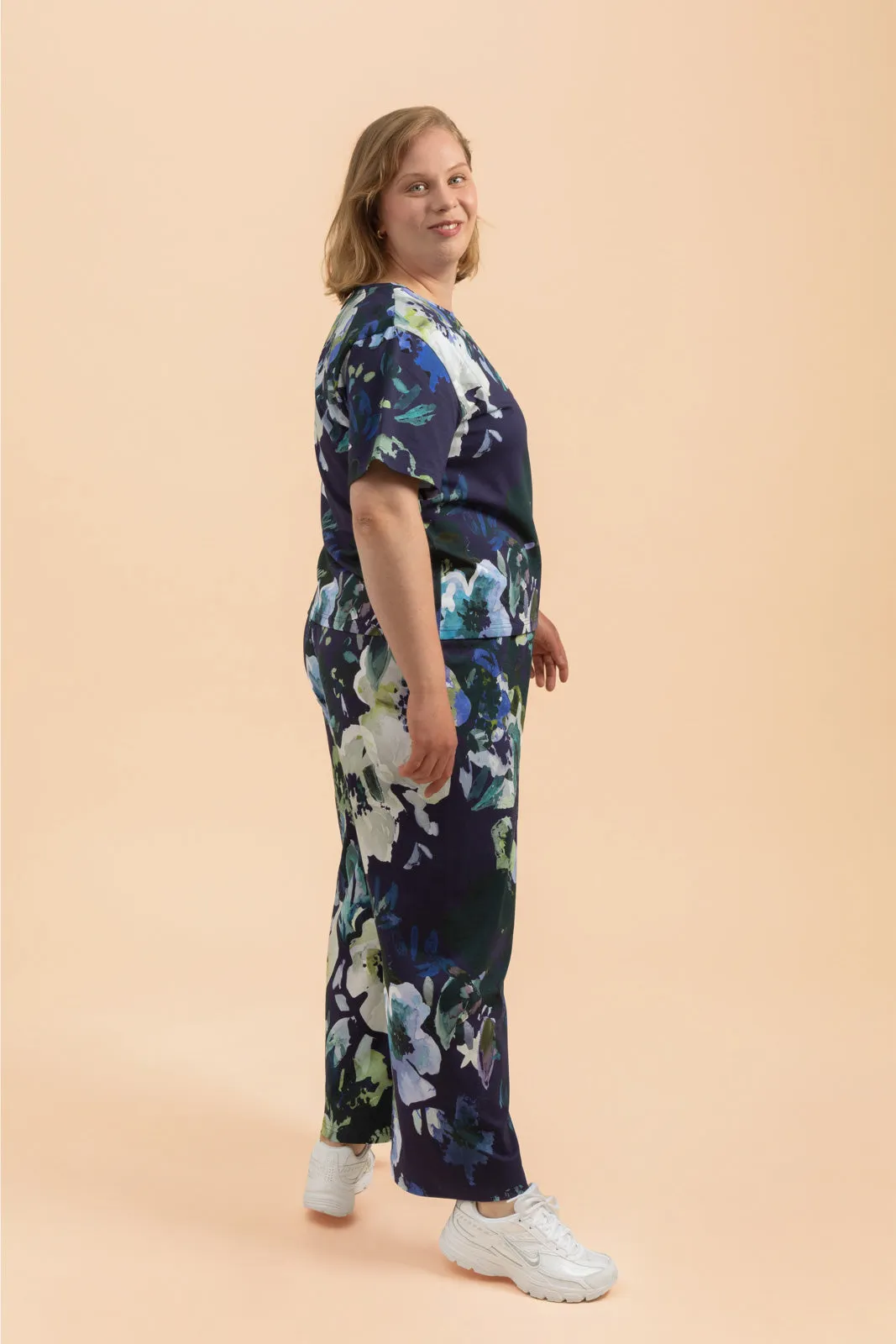 Soft Culottes, Blue Anemone