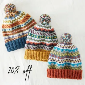TAVAR Unisex Waste Wool Bobble Hat (WS)