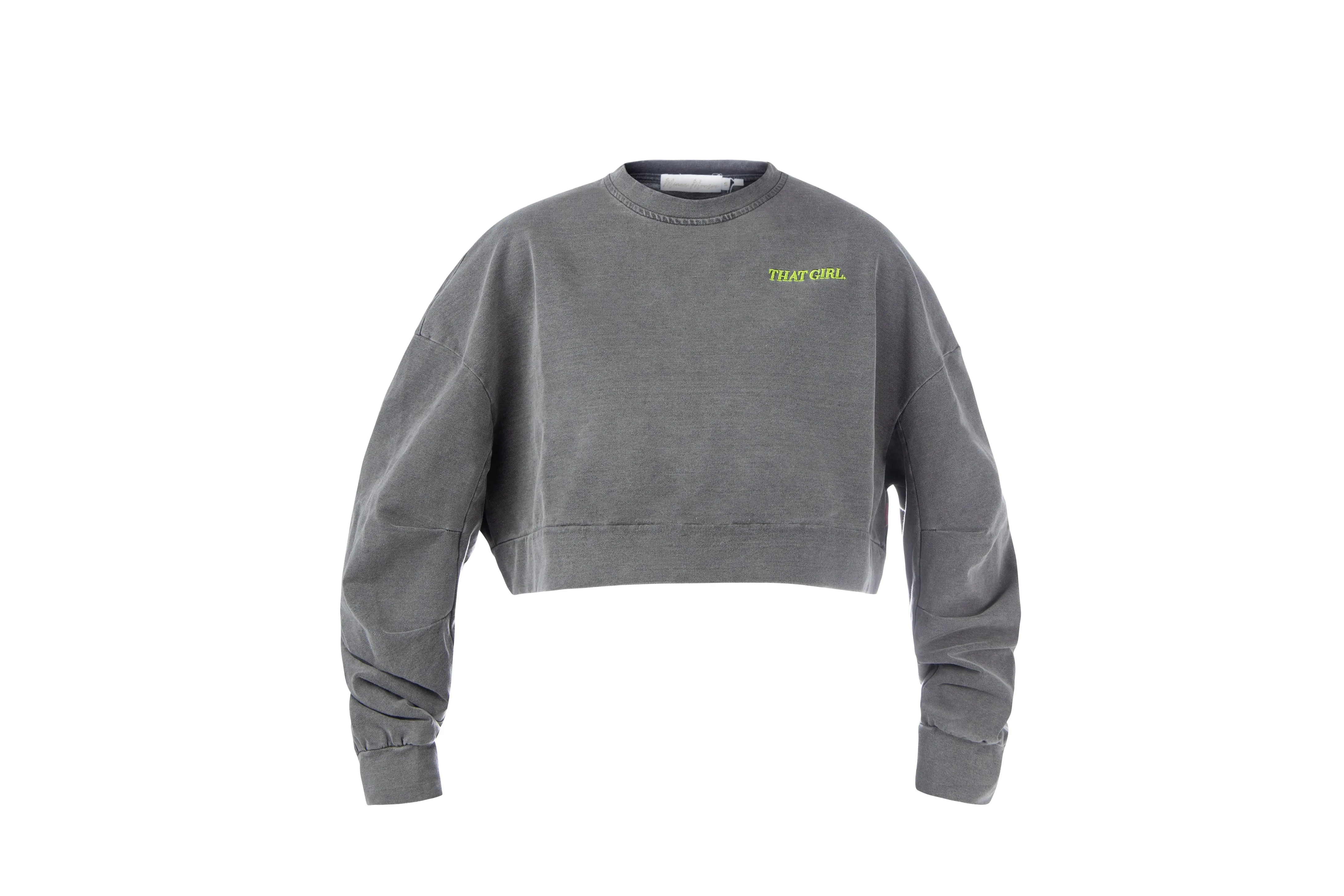 THAT GIRL. MMerch Cropped Boyfriend Sweatshirt