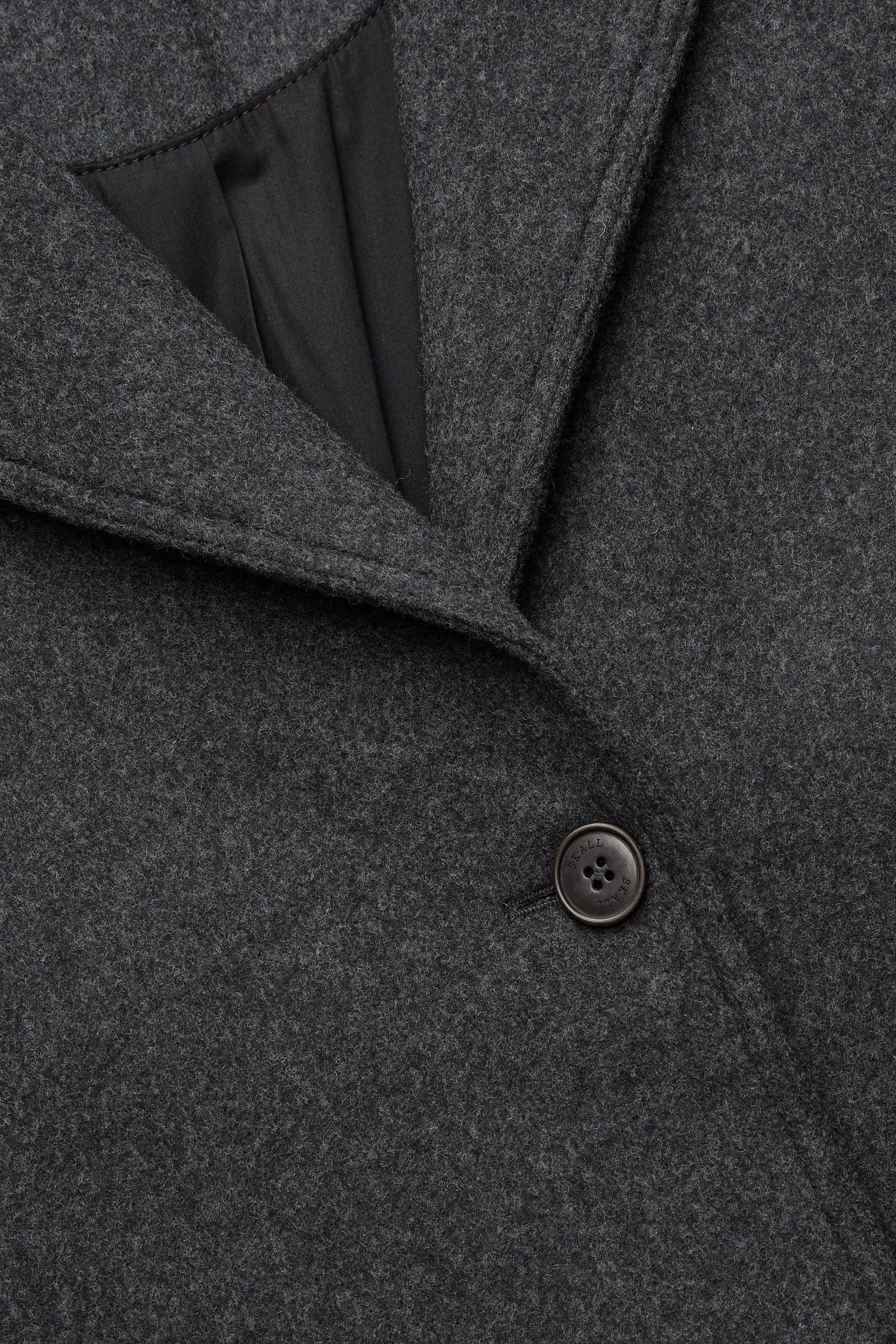 Thelma coat - Dark Grey Melange