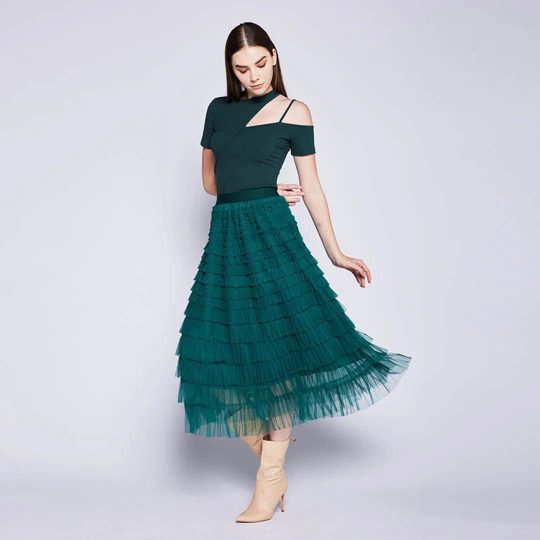 Tulle Layered Skirt