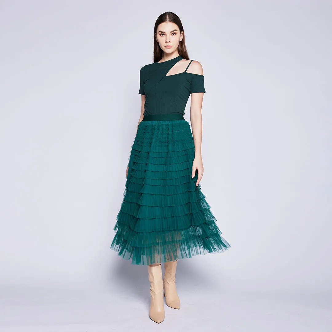 Tulle Layered Skirt