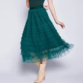 Tulle Layered Skirt