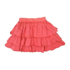 Tweenstyle Layered Tiered Skirt in Pink