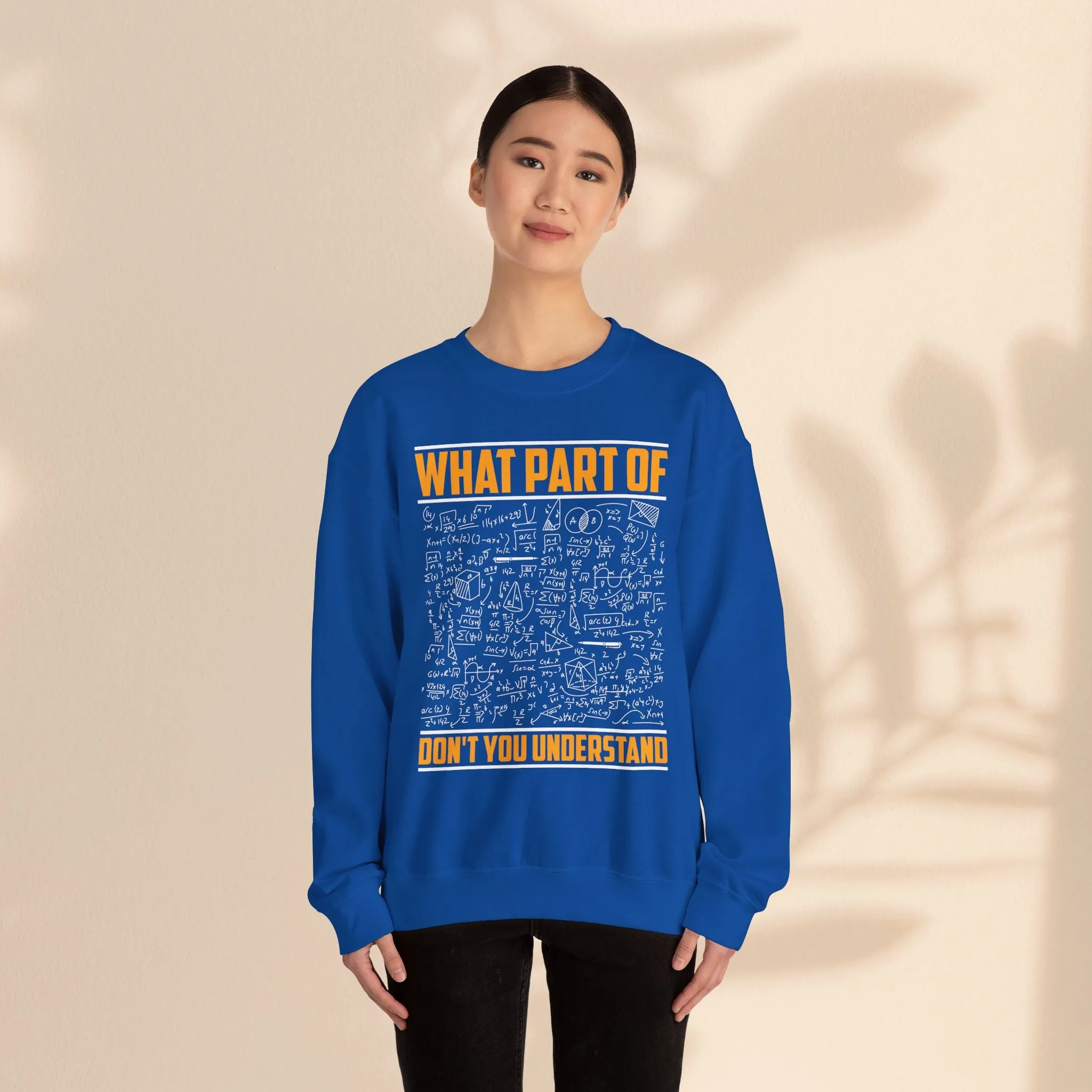 Unisex Heavy Blend™ Crewneck Sweatshirt - For The Math Student or Teacher