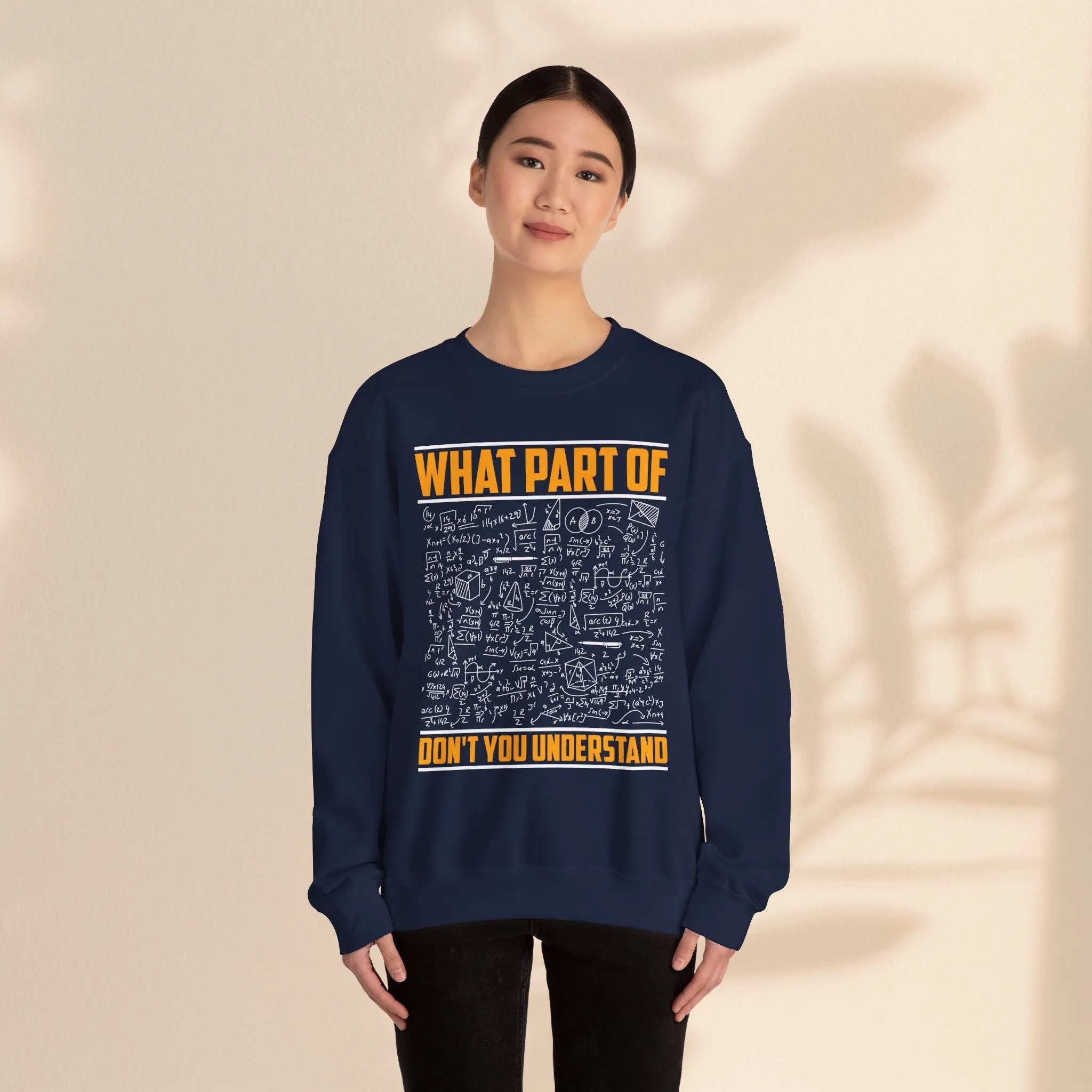 Unisex Heavy Blend™ Crewneck Sweatshirt - For The Math Student or Teacher