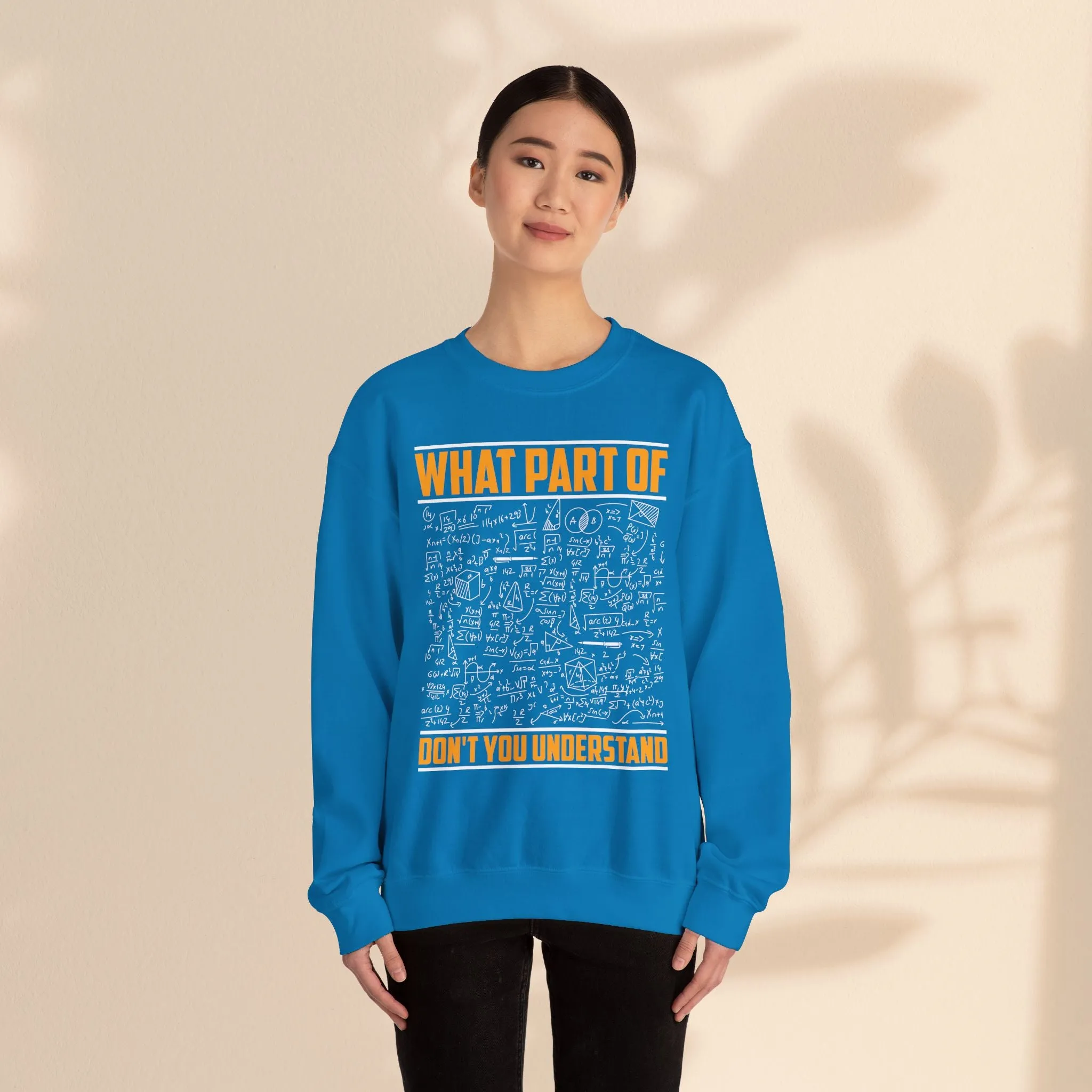 Unisex Heavy Blend™ Crewneck Sweatshirt - For The Math Student or Teacher