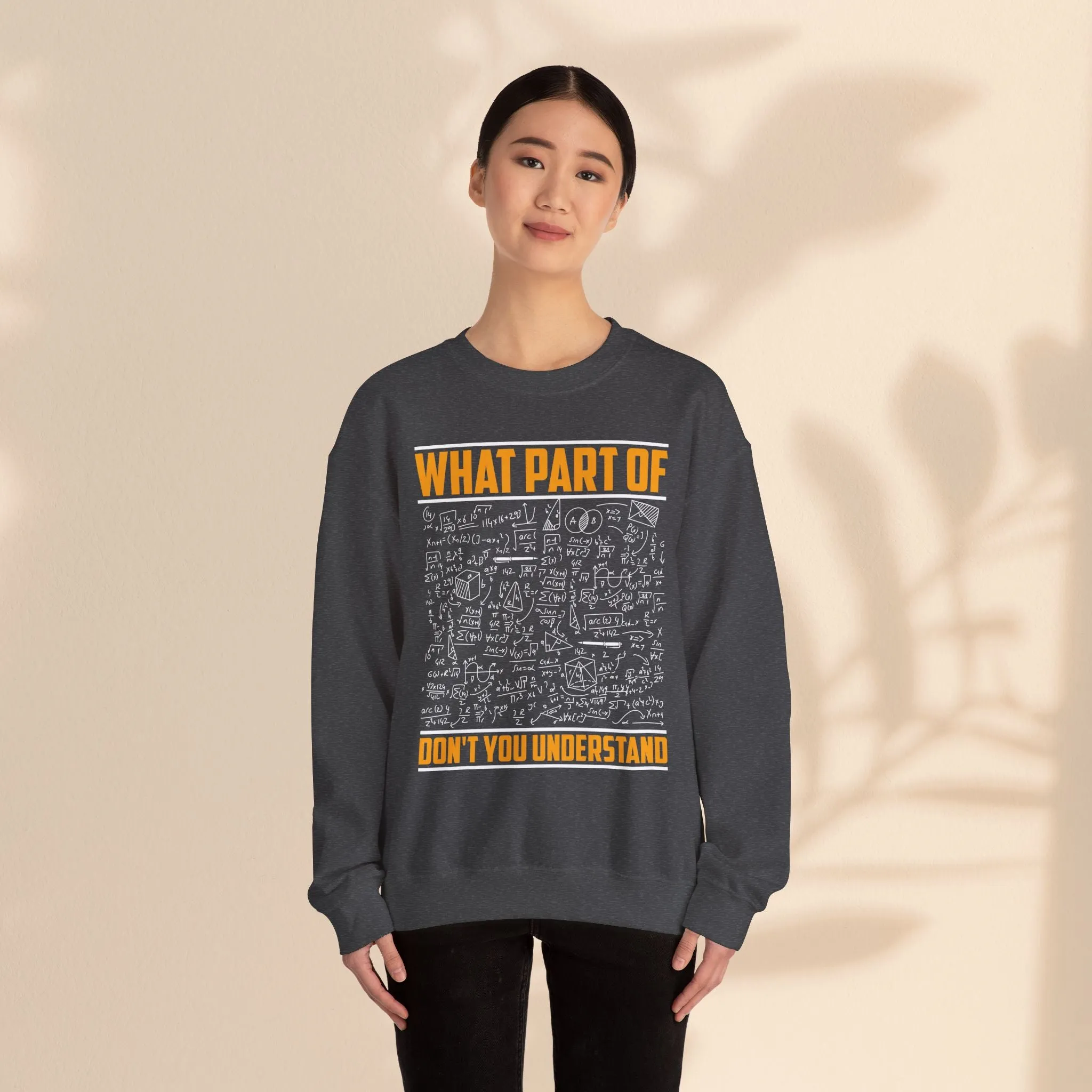 Unisex Heavy Blend™ Crewneck Sweatshirt - For The Math Student or Teacher