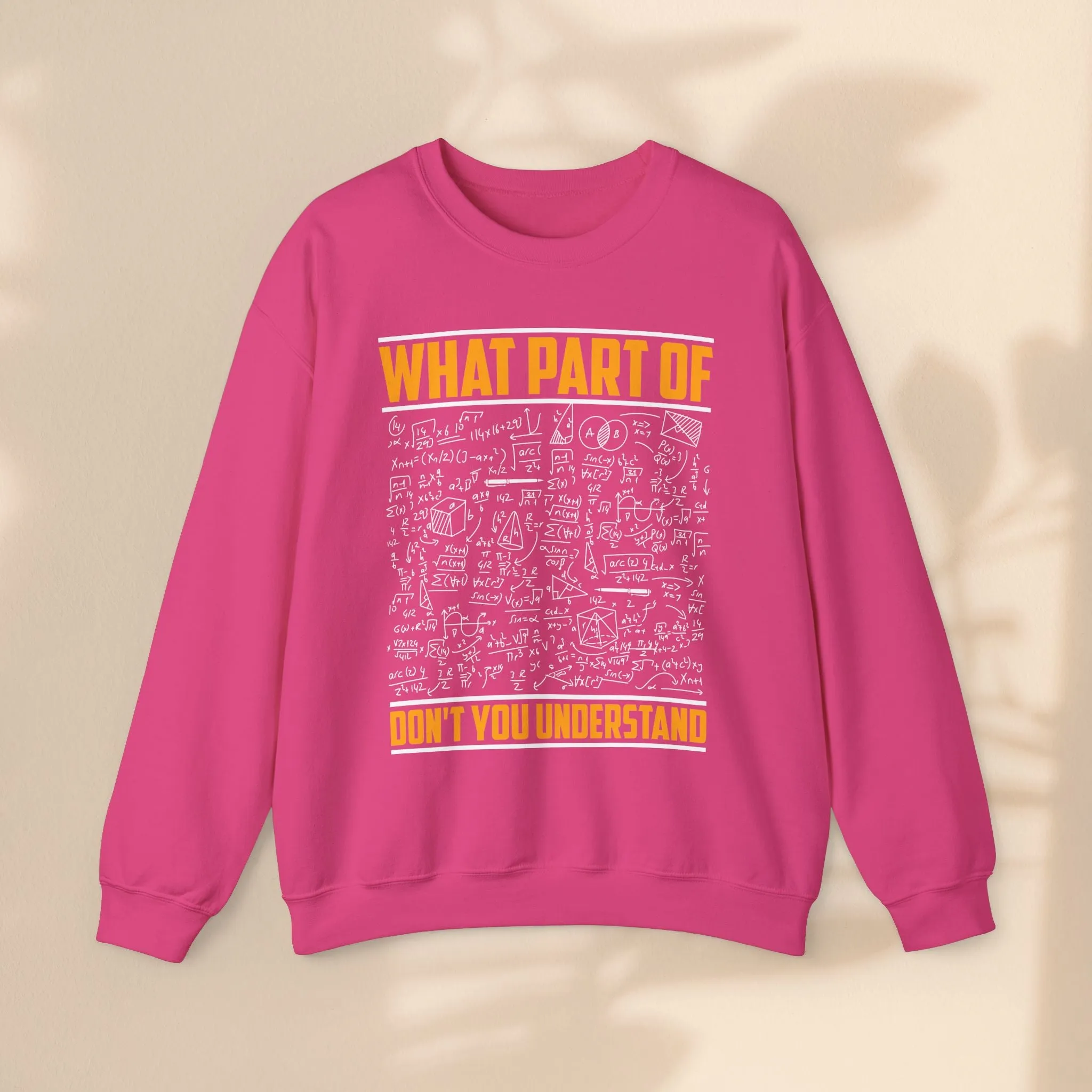 Unisex Heavy Blend™ Crewneck Sweatshirt - For The Math Student or Teacher