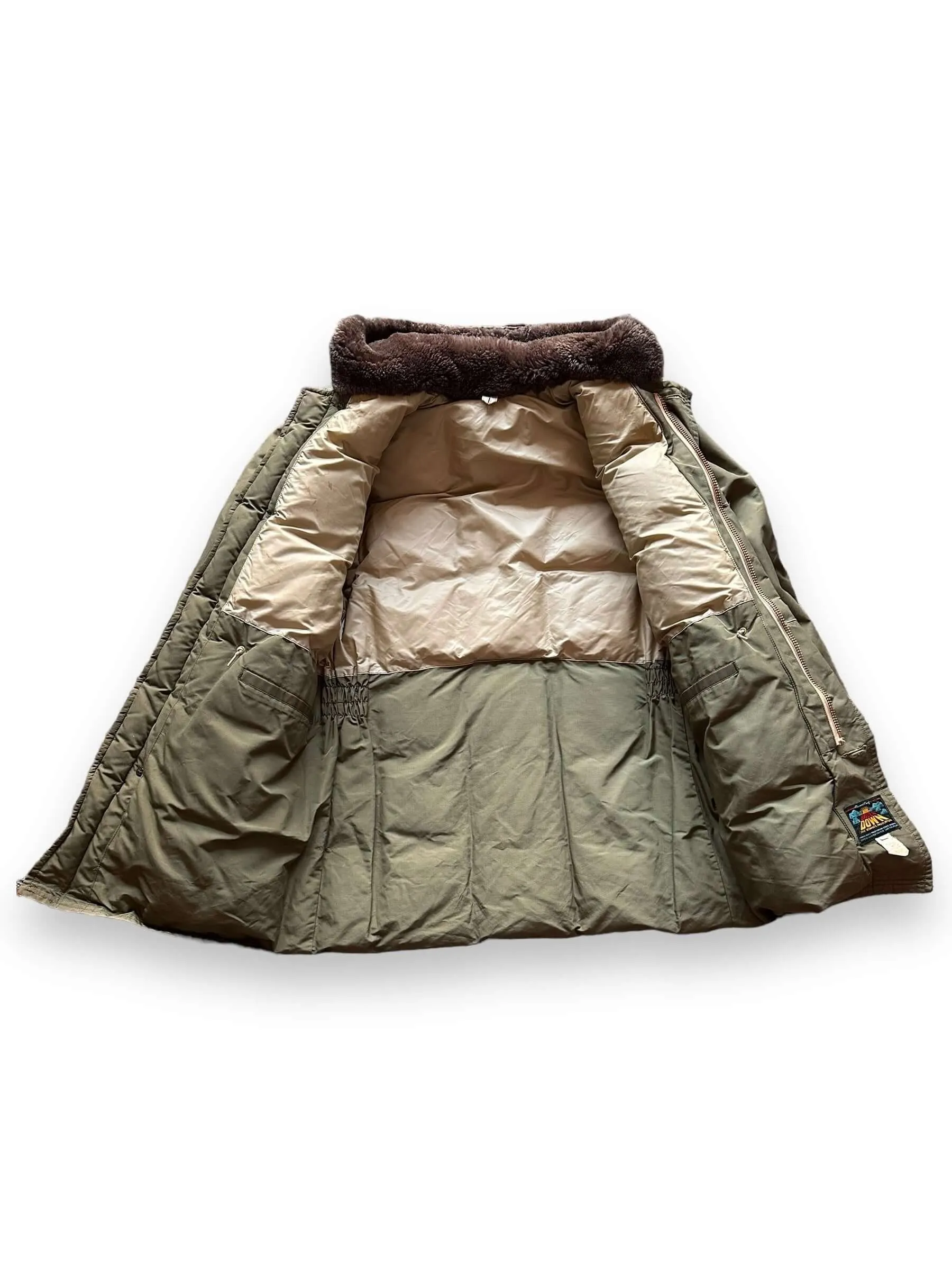 Vintage Green Eddie Bauer Down Blizzard Proof Parka SZ M