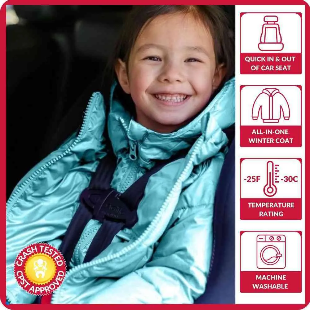 Winter Snuggle-Up 4 Pieces Gift Set Down Aqua / Purple