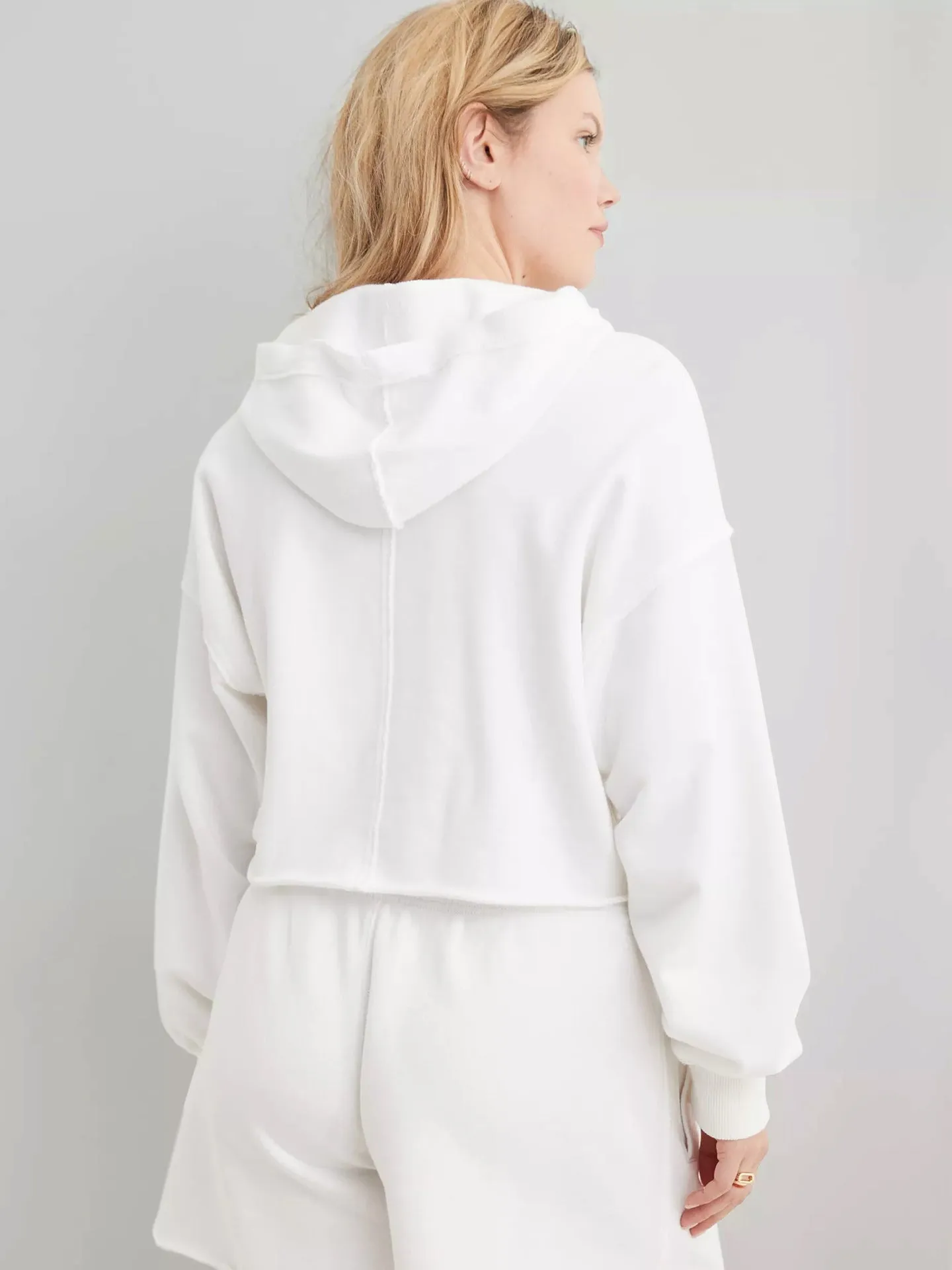 Women's Hooded Loose Pullover Sweatshirt