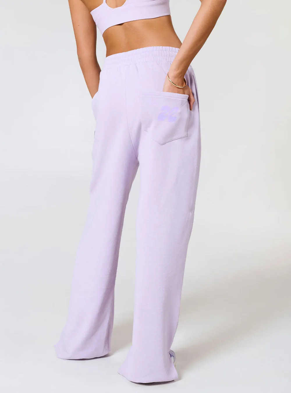 Women's It's A Vibe Flared Pants Lavender