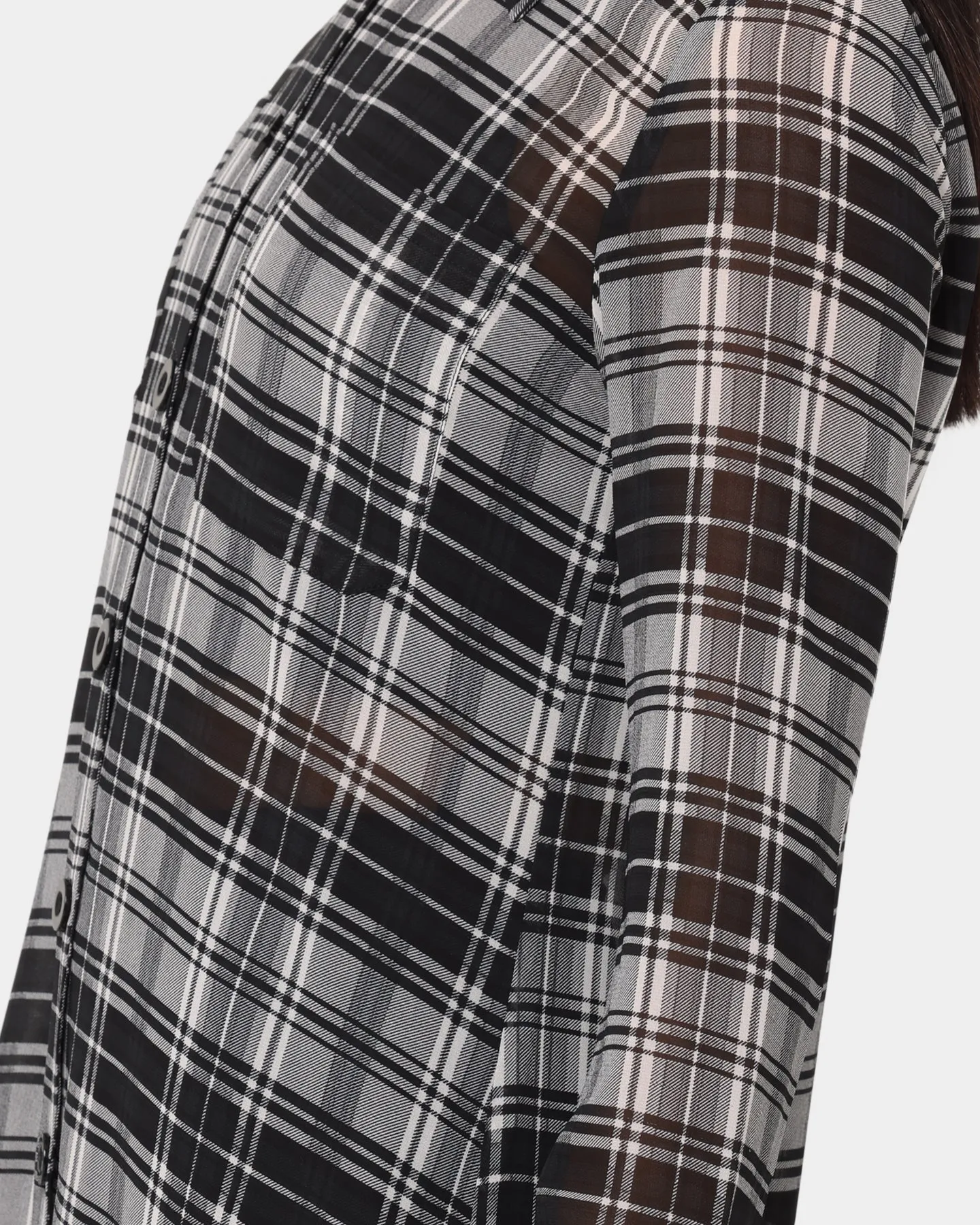 XXIII Women's Street Maxi Shacket Black/White
