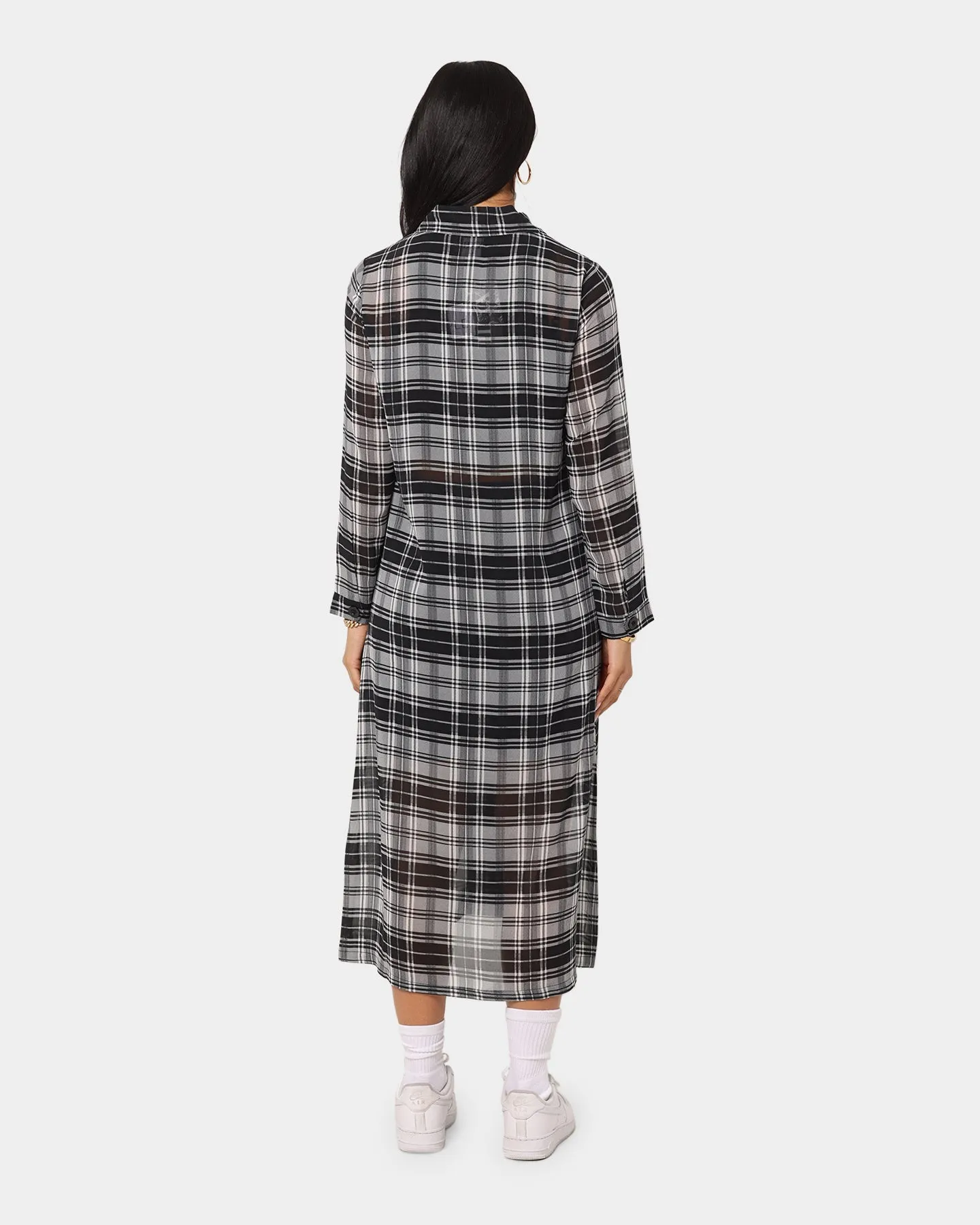 XXIII Women's Street Maxi Shacket Black/White