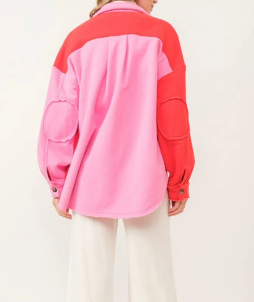 You Won't Sympathize Shacket in Pink